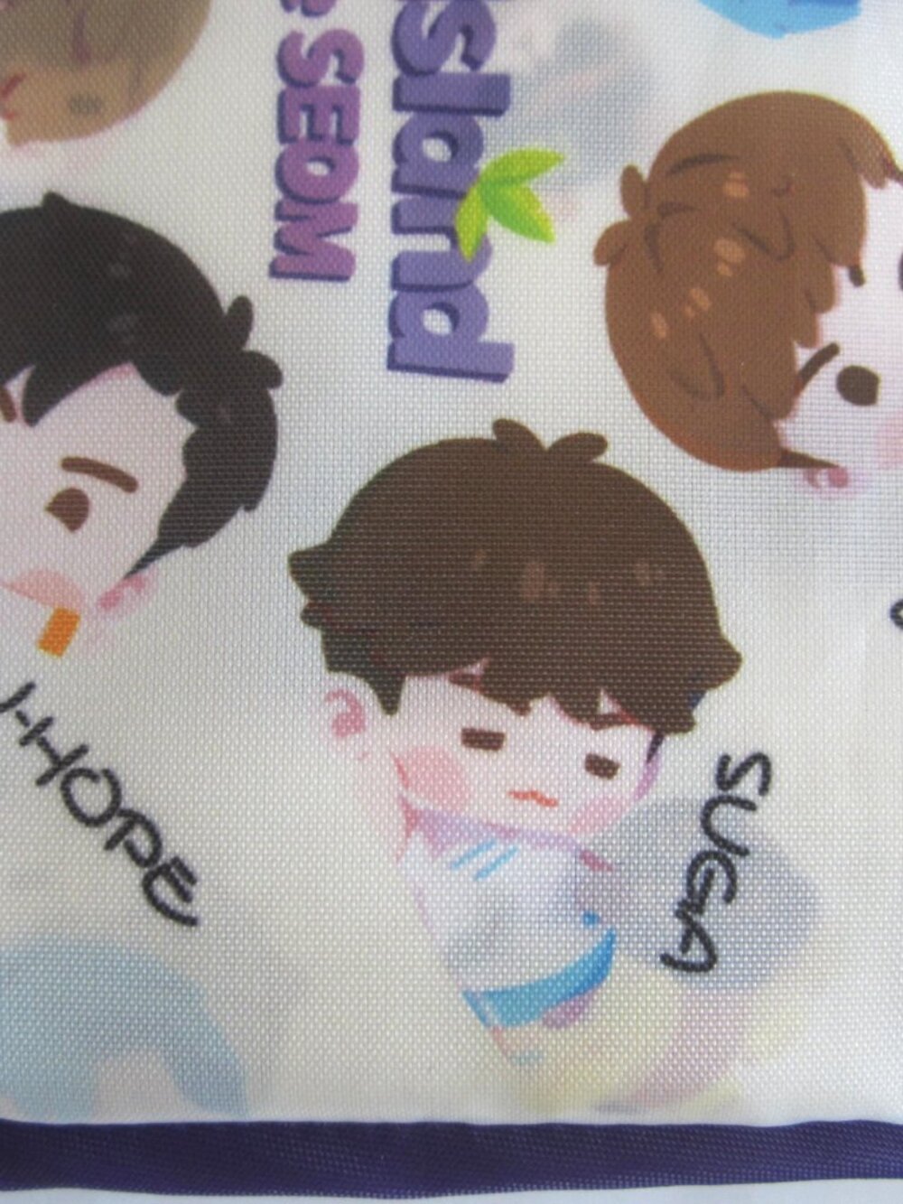 BTS Korean Boy Band Singer Band Reusable Shopping Bag NEW - Picture 11 of 12